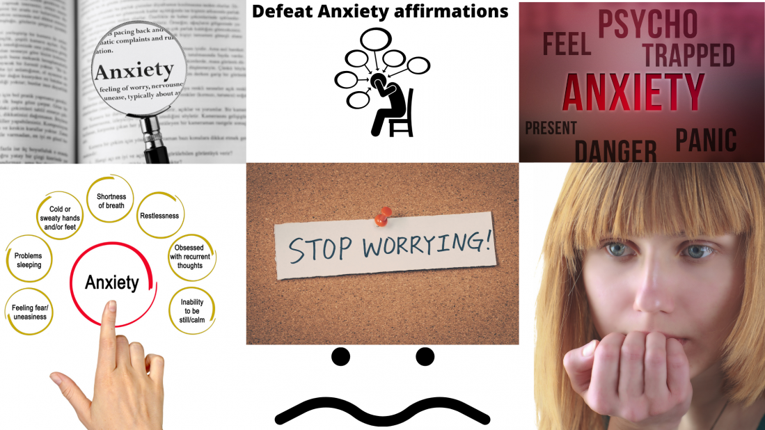 Defeat anxiety affirmations